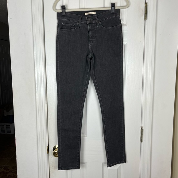 Levi's Denim - Levi’s 311 Shaping Skinny Mid Rise Black Denim Jeans